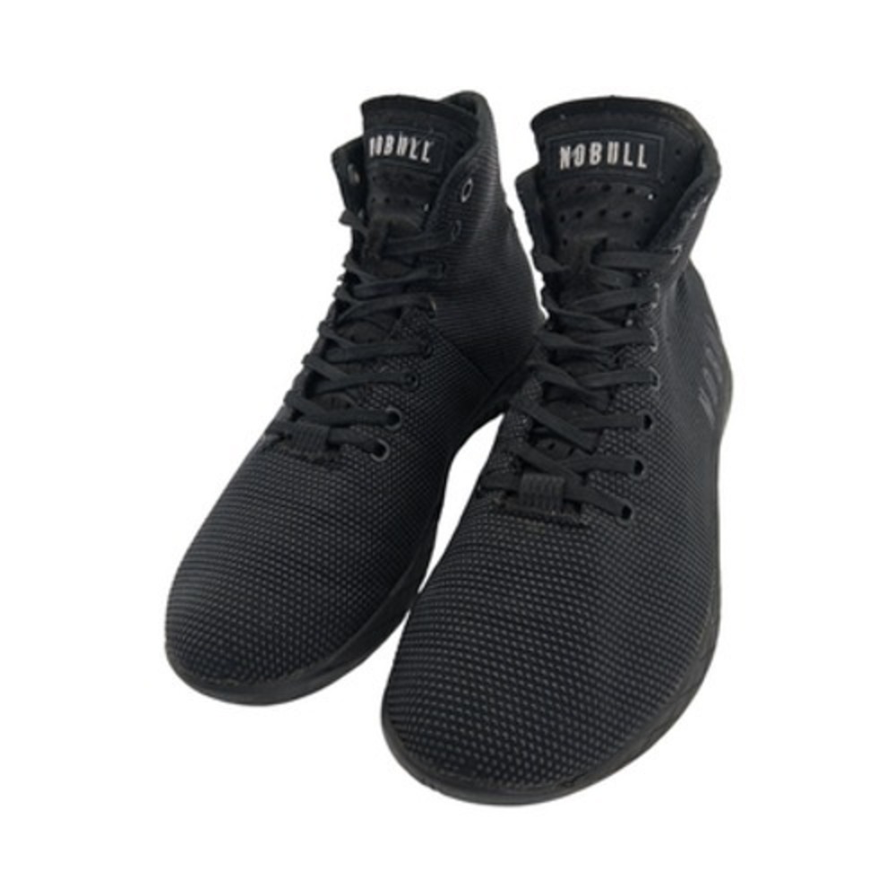 NOBULL Zumba High-Top Trainer Shoes Mens 8.5 Wmns 10 Black Athletic Gym Sneakers - Picture 2 of 10